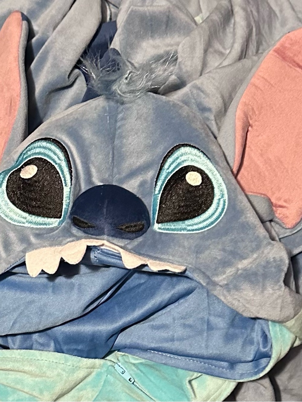 Men’s - Unisex Sm/Med Stitch Zip Front Stitch Costume